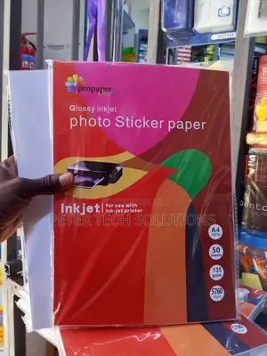 Glossy Photo Sticker Paper