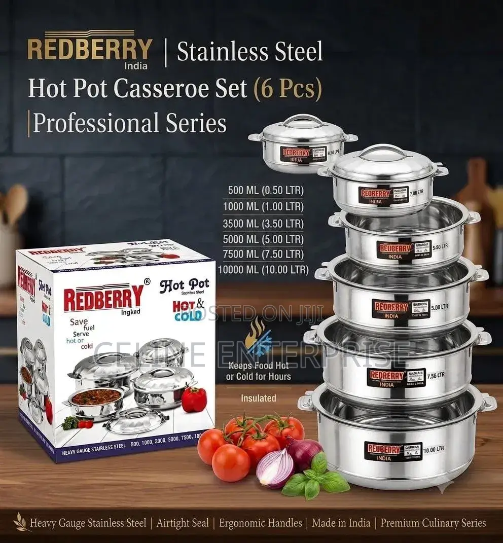 Redberry 
Premium Range of Stainless Steel