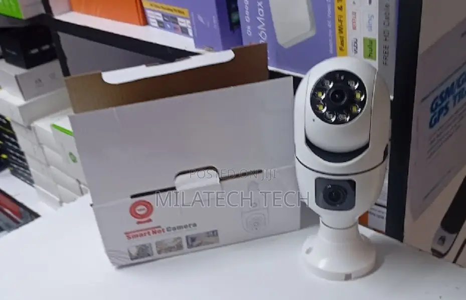 V380 Dual Lens PTZ Camera With Auto Tracking Motion Alerts