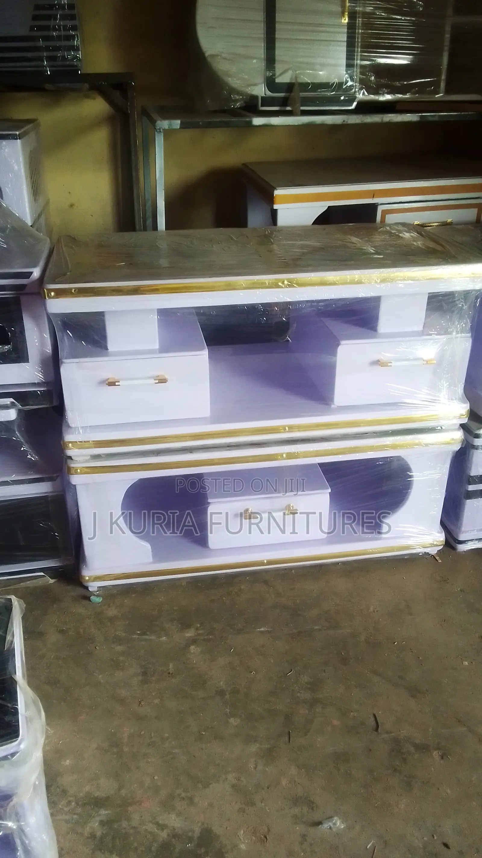 Gold White Coffee Tables