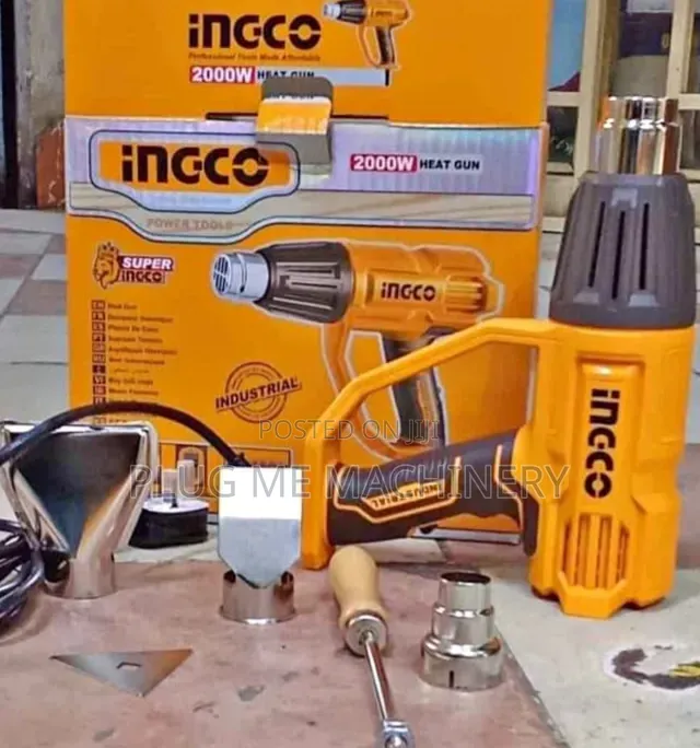 Well Perfomance Heat Gun Ingco 2000w/Commercial Ingco Heat Gun