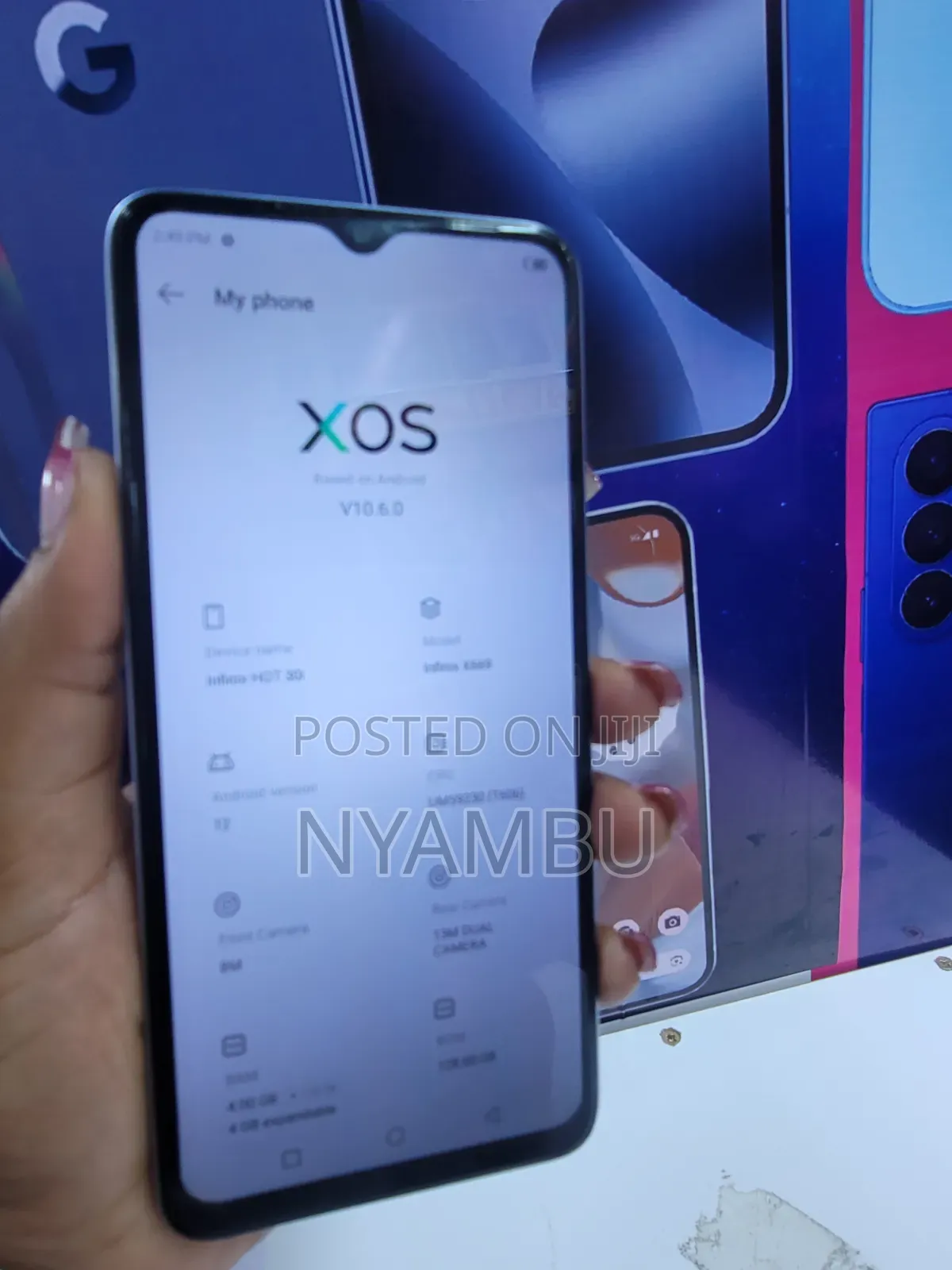 Infinix Hot 30i 128 GB White