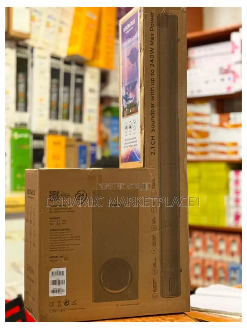 Vision Plus Deep Dolby 2.1 Sounds Bar