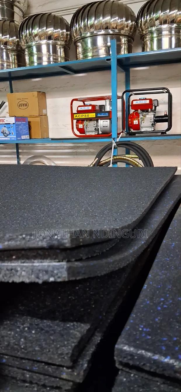 Gym Rubber Mats – Professional Workout Floor Mats. - thumbnail 2