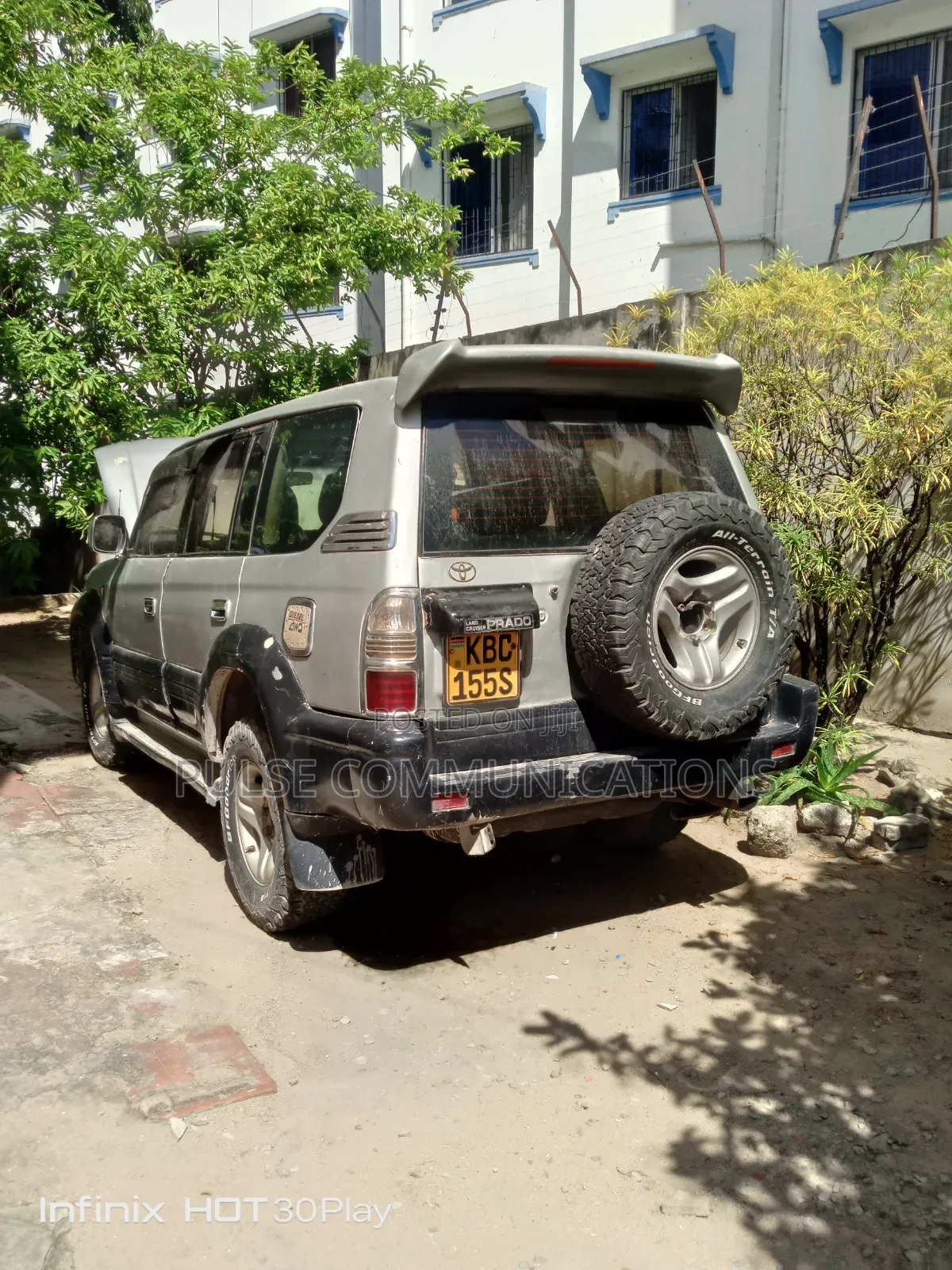 Toyota Land Cruiser Prado 2011 Silver