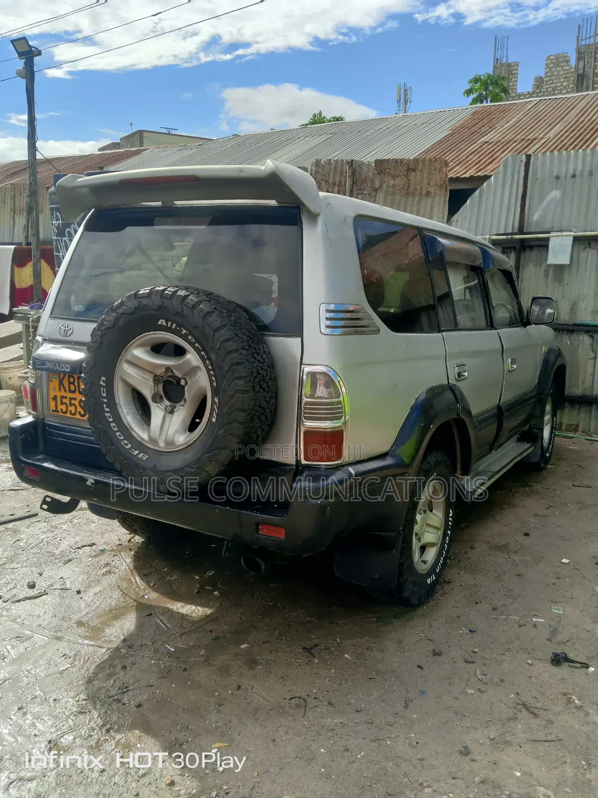 Toyota Land Cruiser Prado 2011 Silver