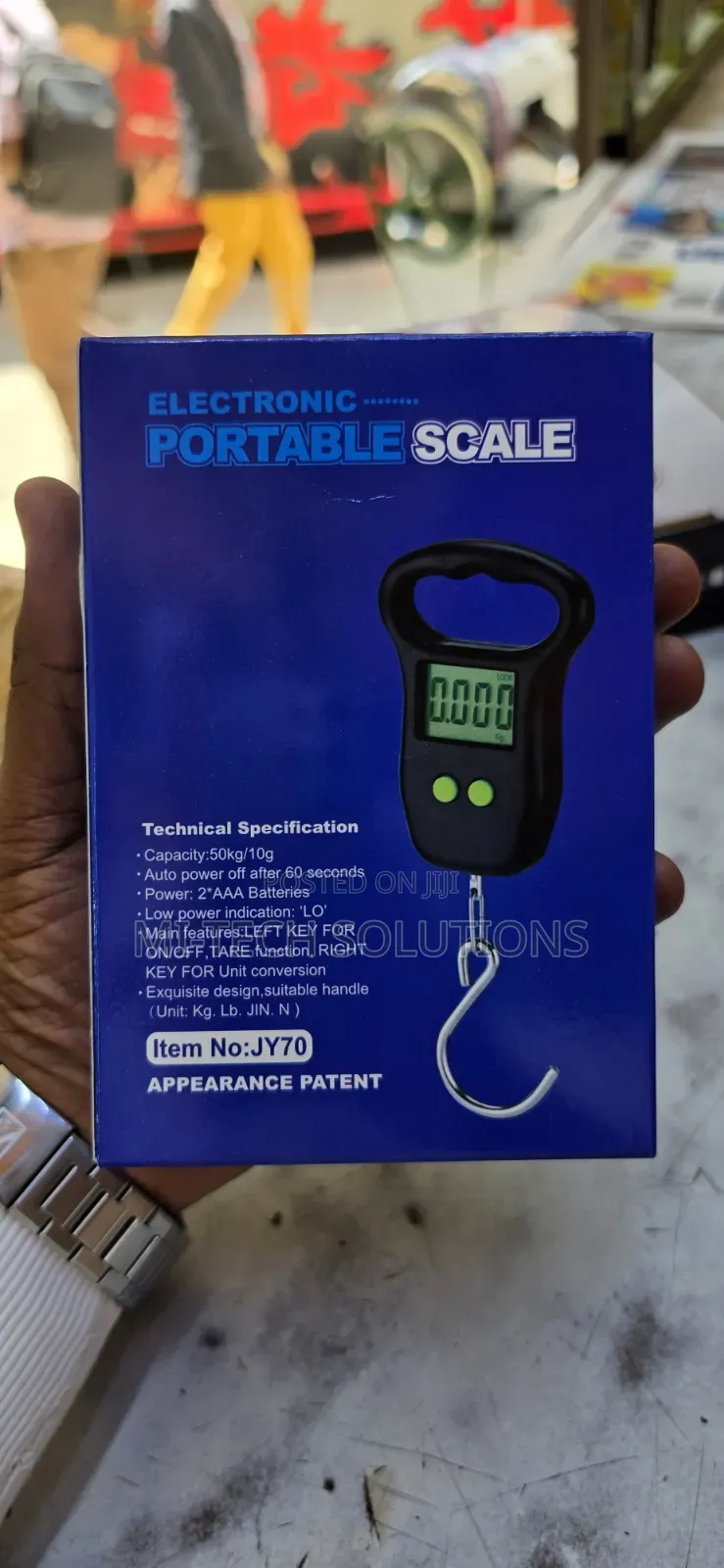 50kg Hand Hanging Weigh Scale