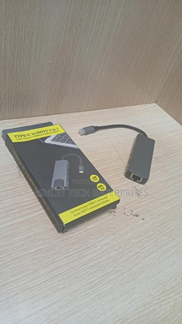 High Performance 5 in 1 Usb Hub – Universal Usb Splitter - main view