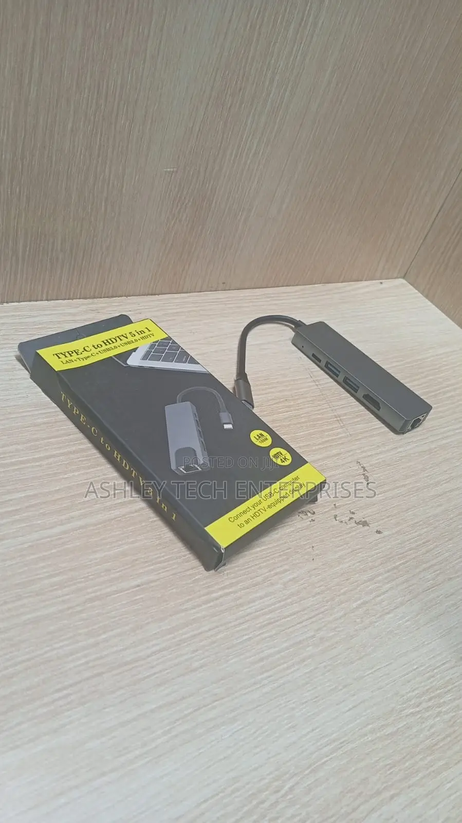 Premium 5 in 1 Usb Hub – Multi-Port Usb Adapter