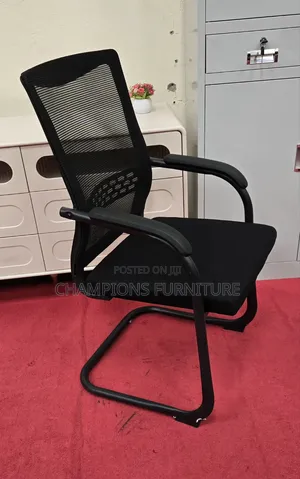 Visitor's Chair With Black Legs