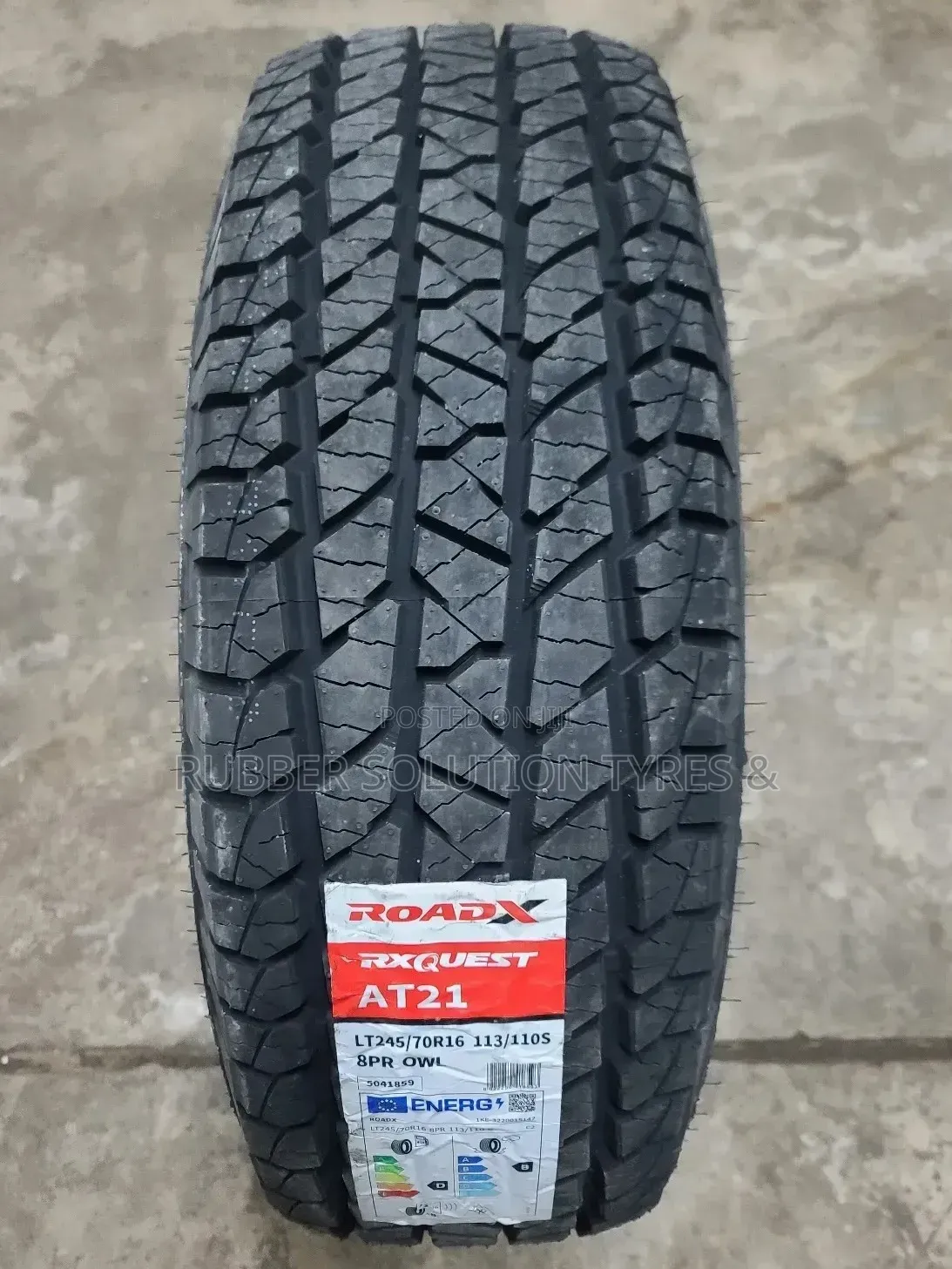 245 /70 R16 Roadx Tyres Rxquest a/T21 8pr Owl