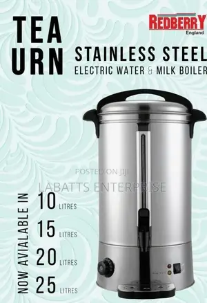 Redberry Premium Range Electric Tea Urns 25 LTRS