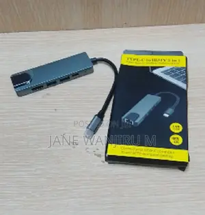 5-in-1 Portable Usb Hub High-Speed Multiport Converter