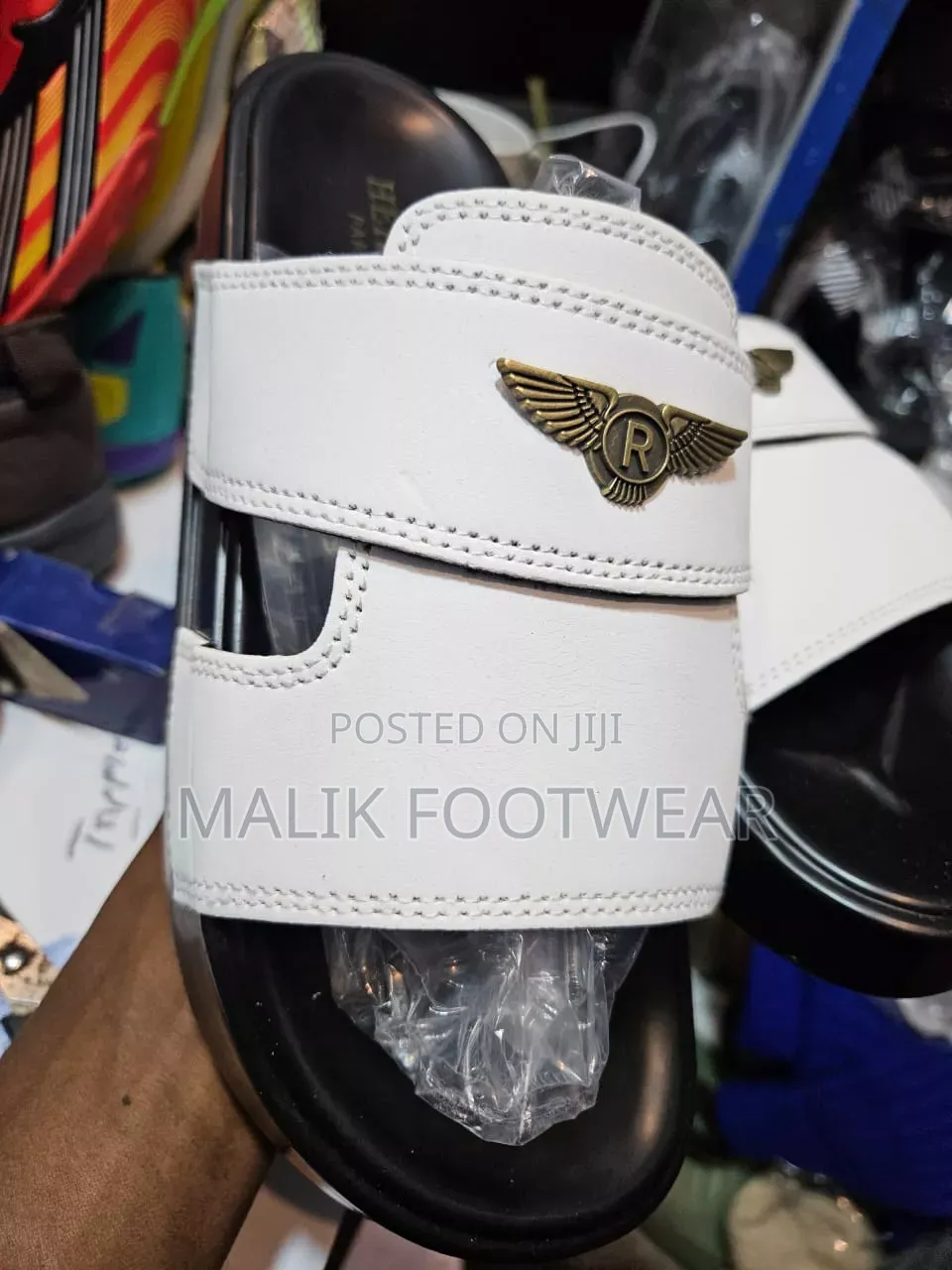 Premium Branded Men's Slides