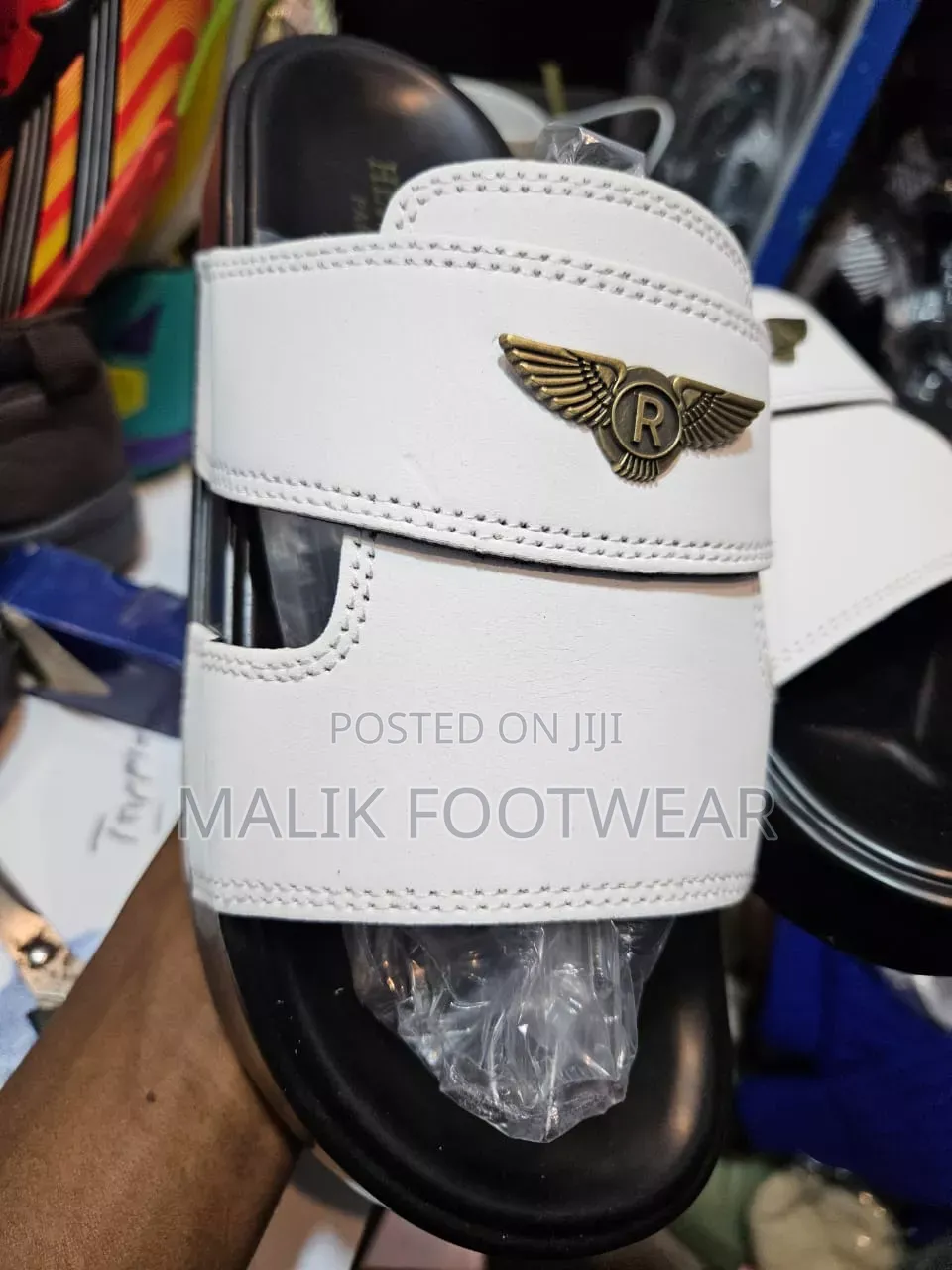 Premium Branded Men's Slides