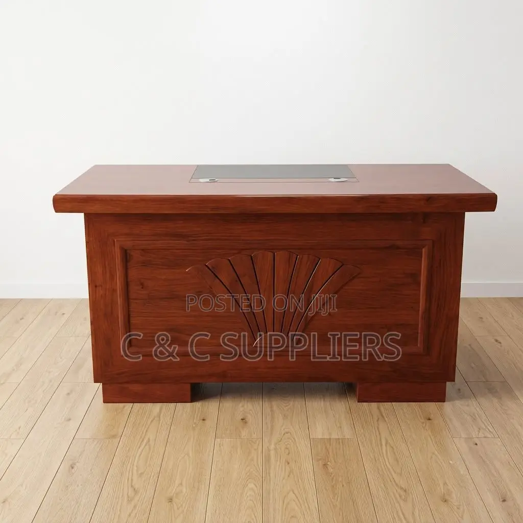 Office Desk With Drawers-1.4 Meters