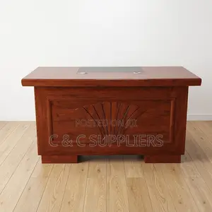 Office Desk With Drawers-1.4 Meters