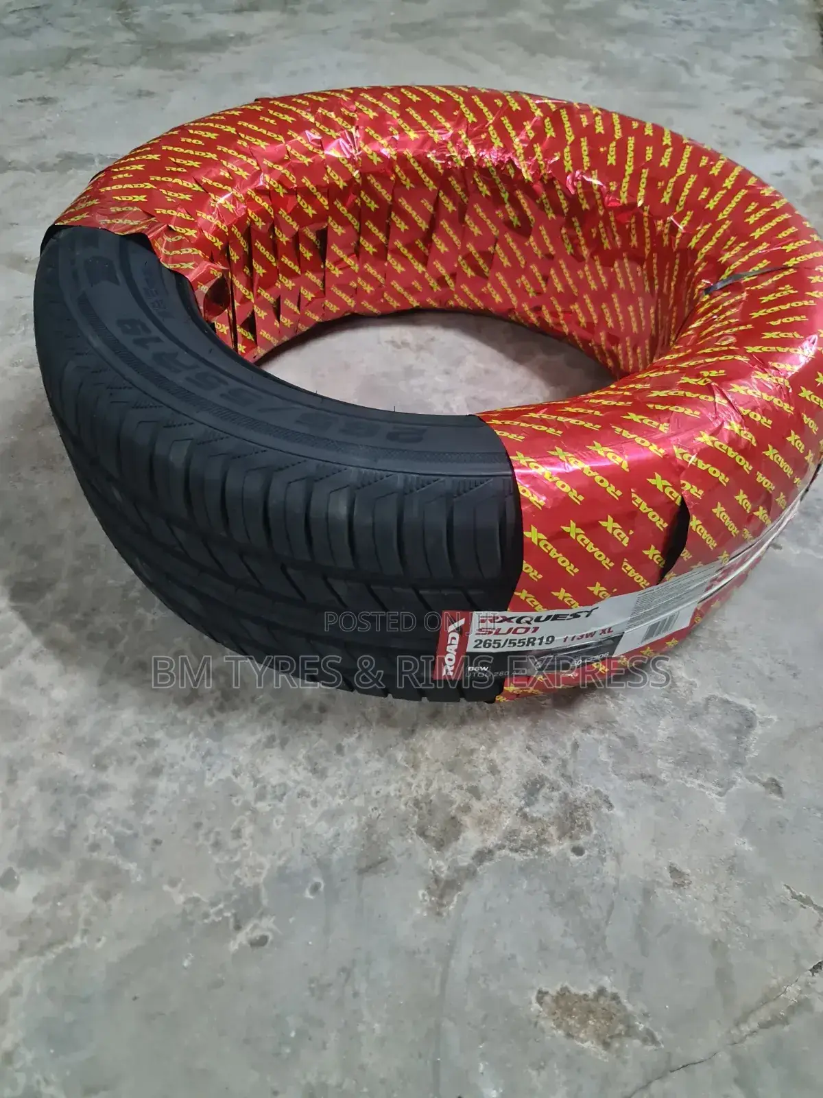 265 /55 R19 Roadx Tires (Highway)
