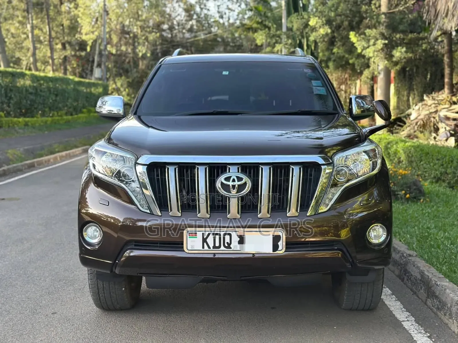 Toyota Land Cruiser Prado 2017 Brown