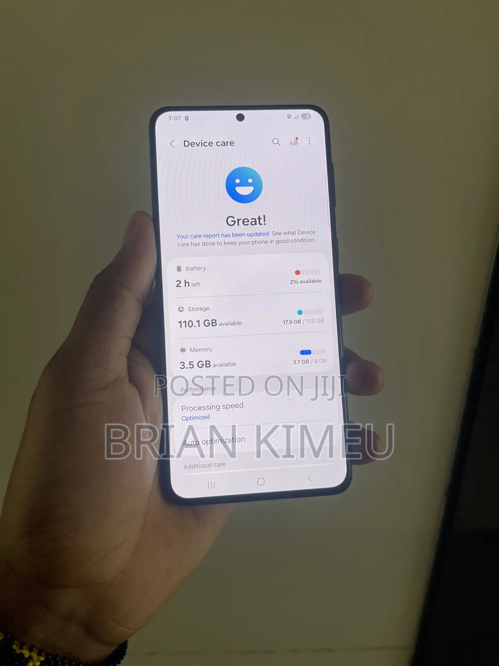 Samsung Galaxy S21+ 5G 128 GB Black