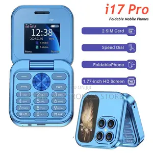 I17 Pro Mini Folding Flip Phone With Fm Radio