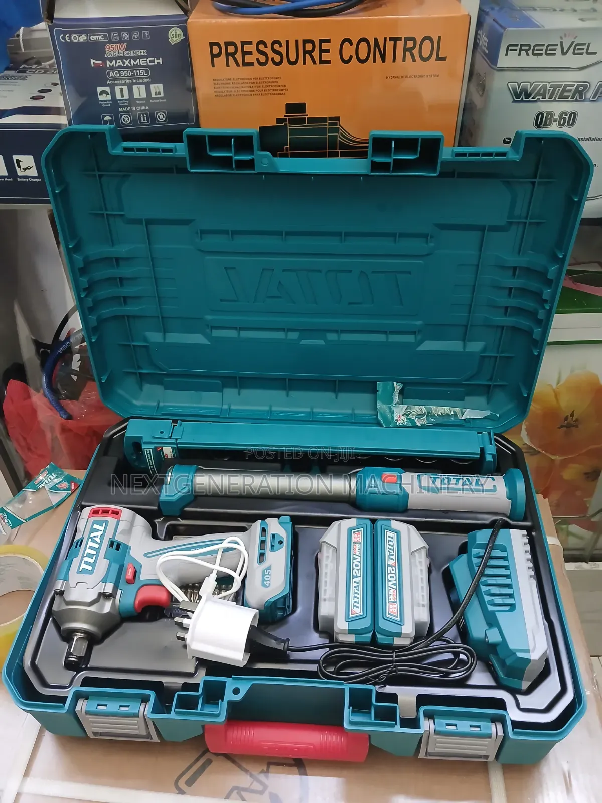 Total Cordless Industrial Combo Kit