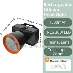 Headlamp Zoom Rechargeable Head Lamps Led Zoomable Torch Headlight
