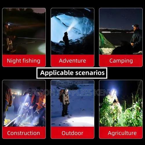 Rechargeable Led Headlamp, Zoom Headlight - thumbnail 9
