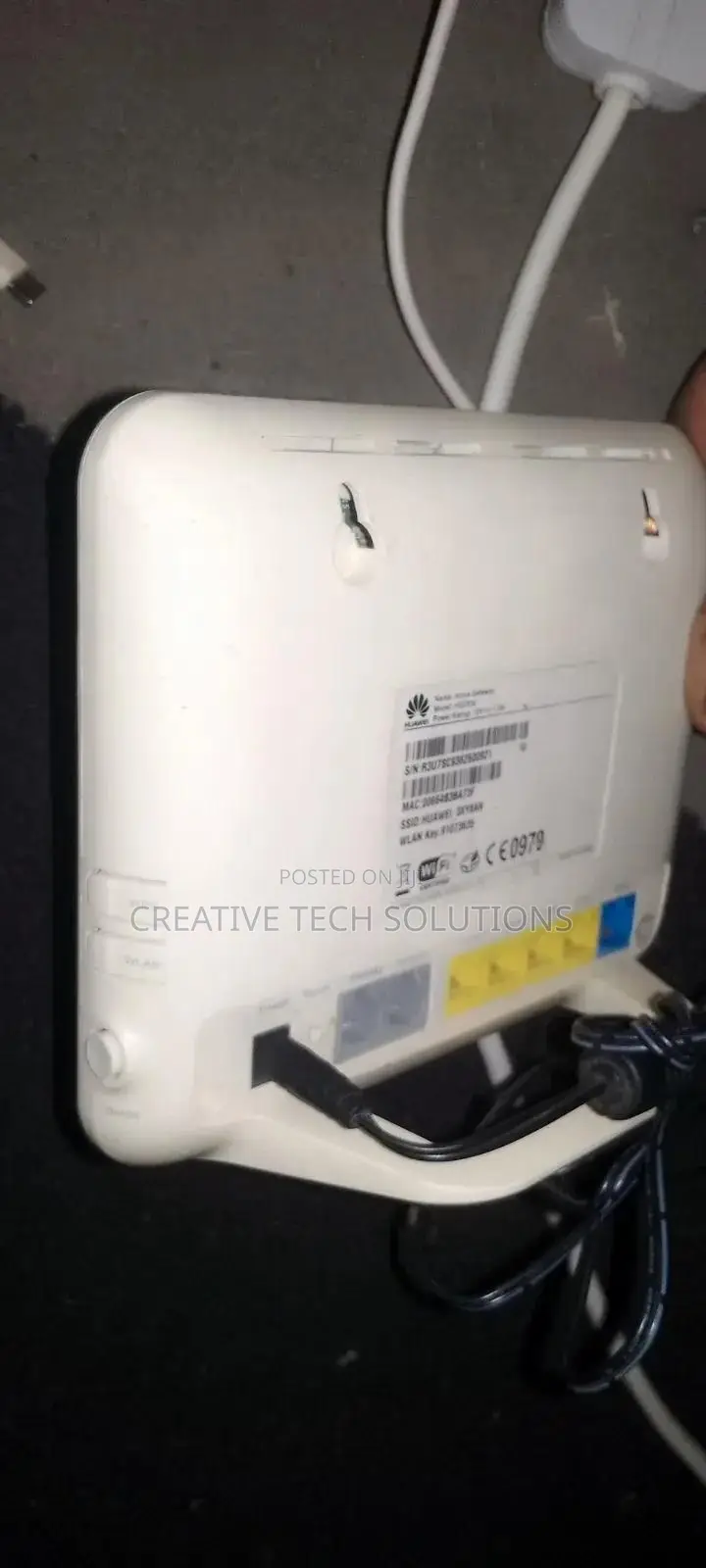 Huawei Hg532 Home Router – Wifi + 4 Lan Ports