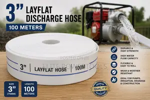 3 Inch Layflat Water Discharge Hose Pipe 100m