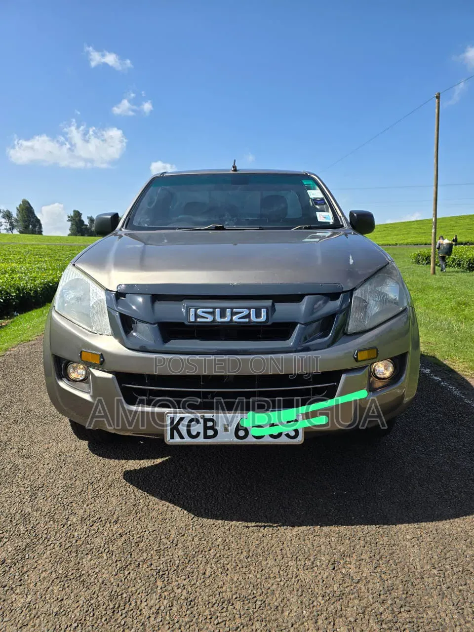 Isuzu D-MAX 2015 Green