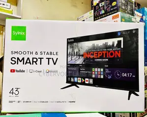 Syinix 43" Smart Android Tv –Frameless Full Hd With Built-in Satellite