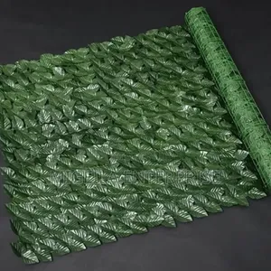 Artificial Leaf Privacy Fence