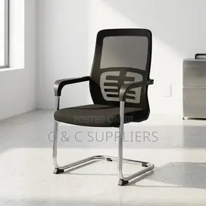 Office Mesh Breathable Visitor's Chair.
