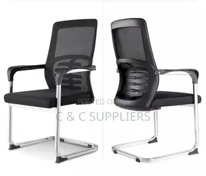 Office Mesh Breathable Visitor's Chair.