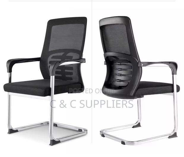 Office Mesh Breathable Visitor's Chair. - thumbnail 5