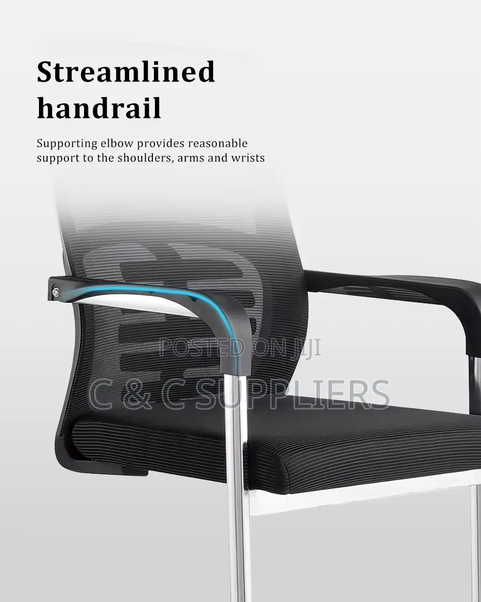 Office Mesh Breathable Visitor's Chair.