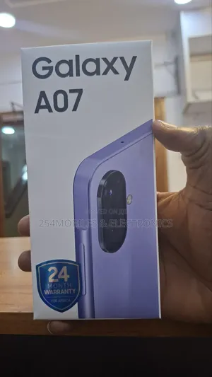 New Samsung Galaxy A07 128 GB Black