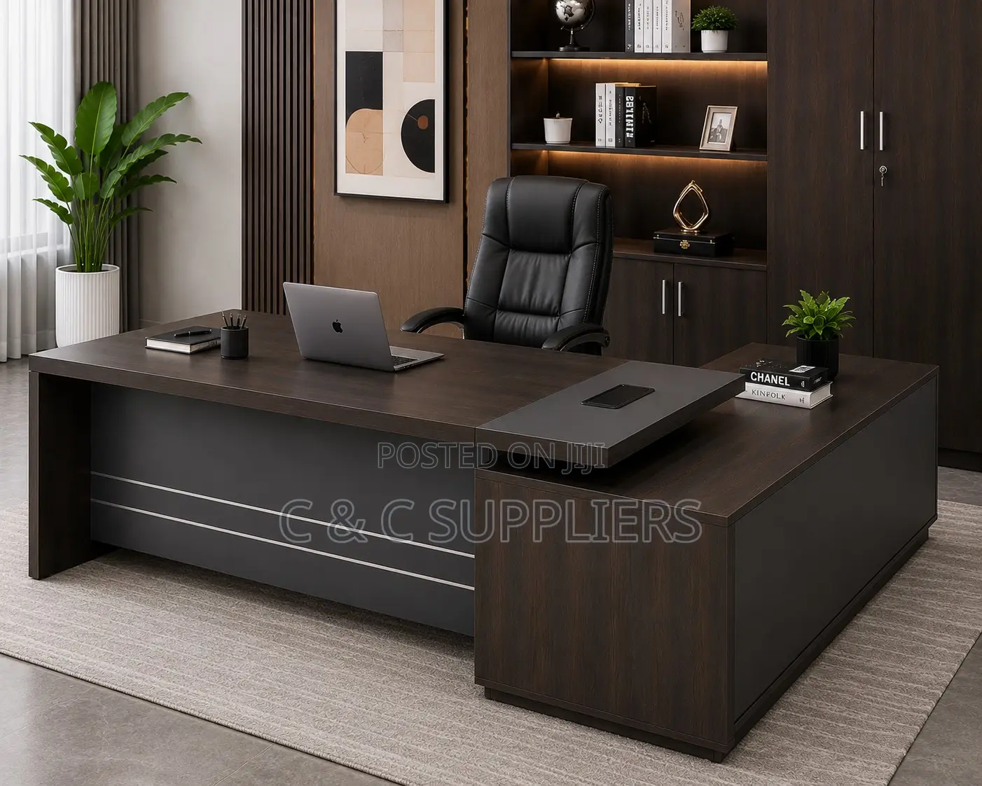 Imported Boss Office Table-1800mm