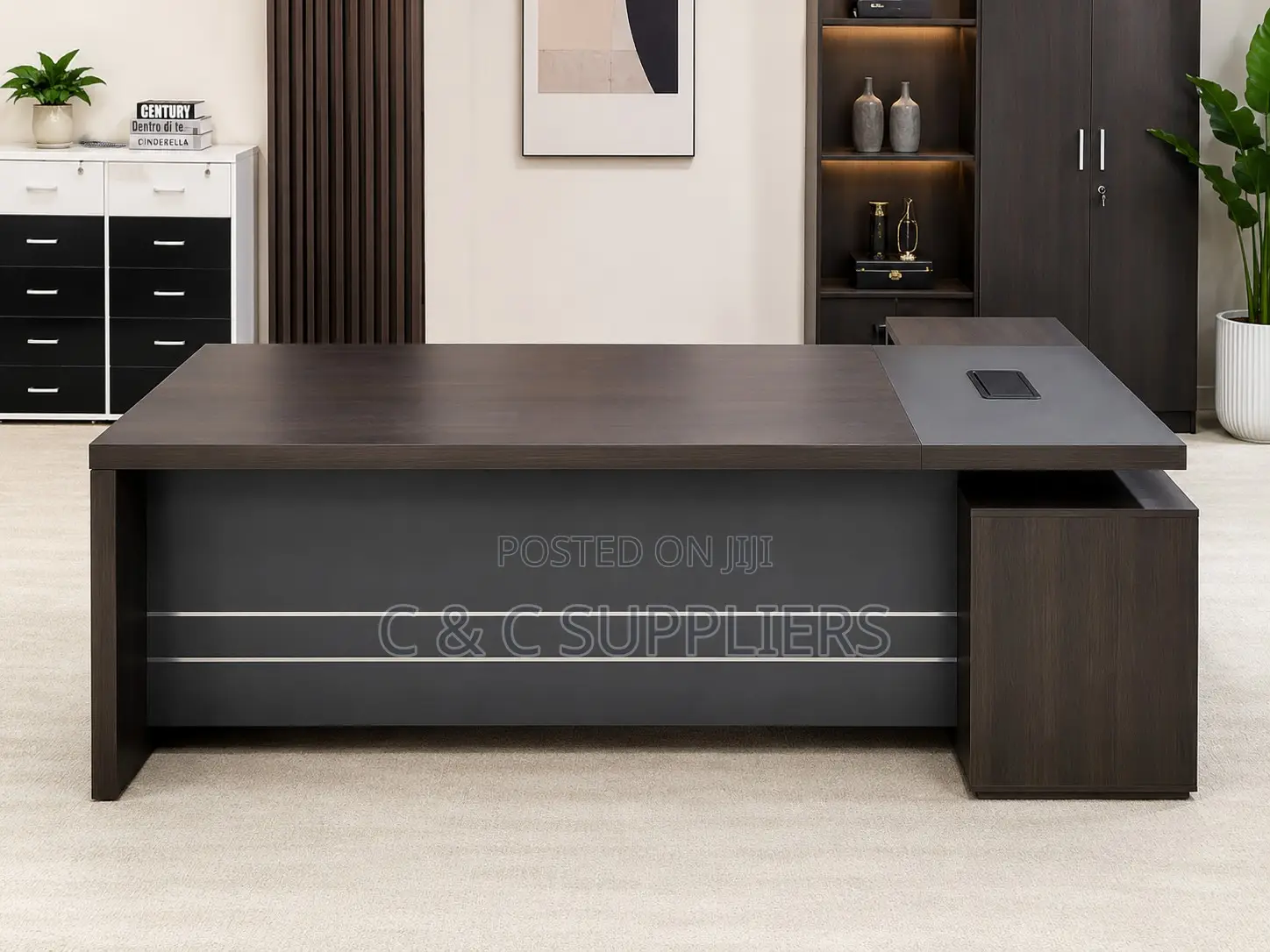 Imported Boss Office Table-1800mm
