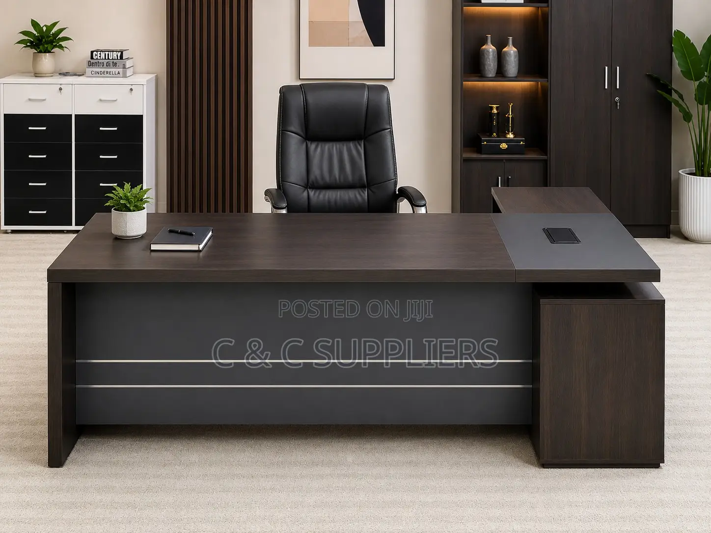 Imported Boss Office Table-1800mm