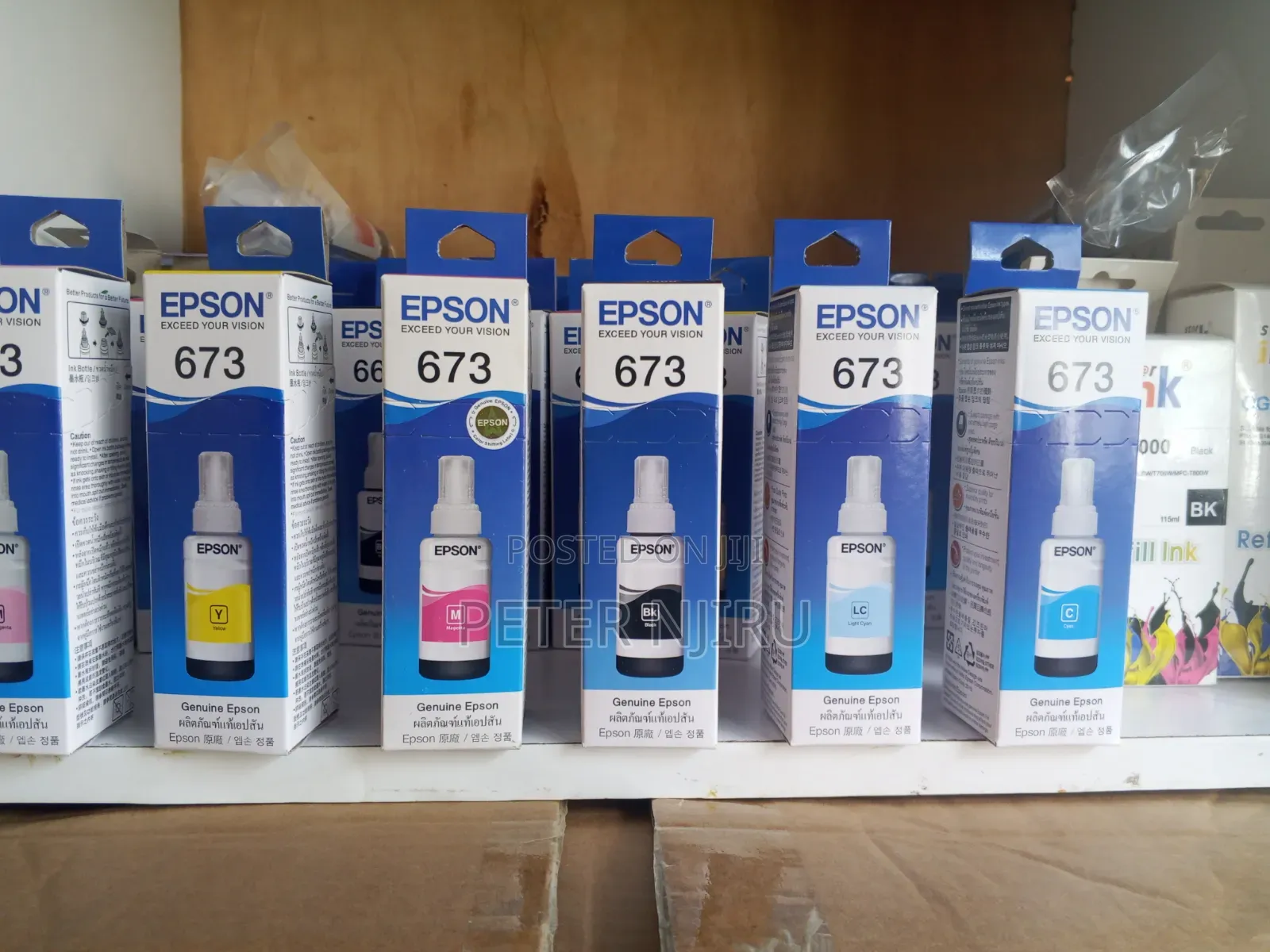 Epson 673 Genuine Ink(Exceed Your Vision)