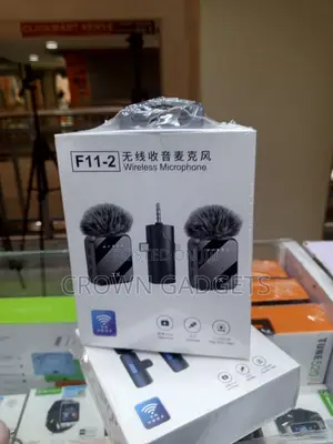 F11-2 Wireless Microphone With Type-C Lightning 3.5mm