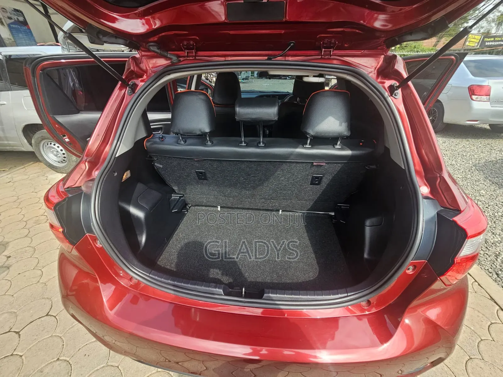 Toyota Vitz 2019 Red