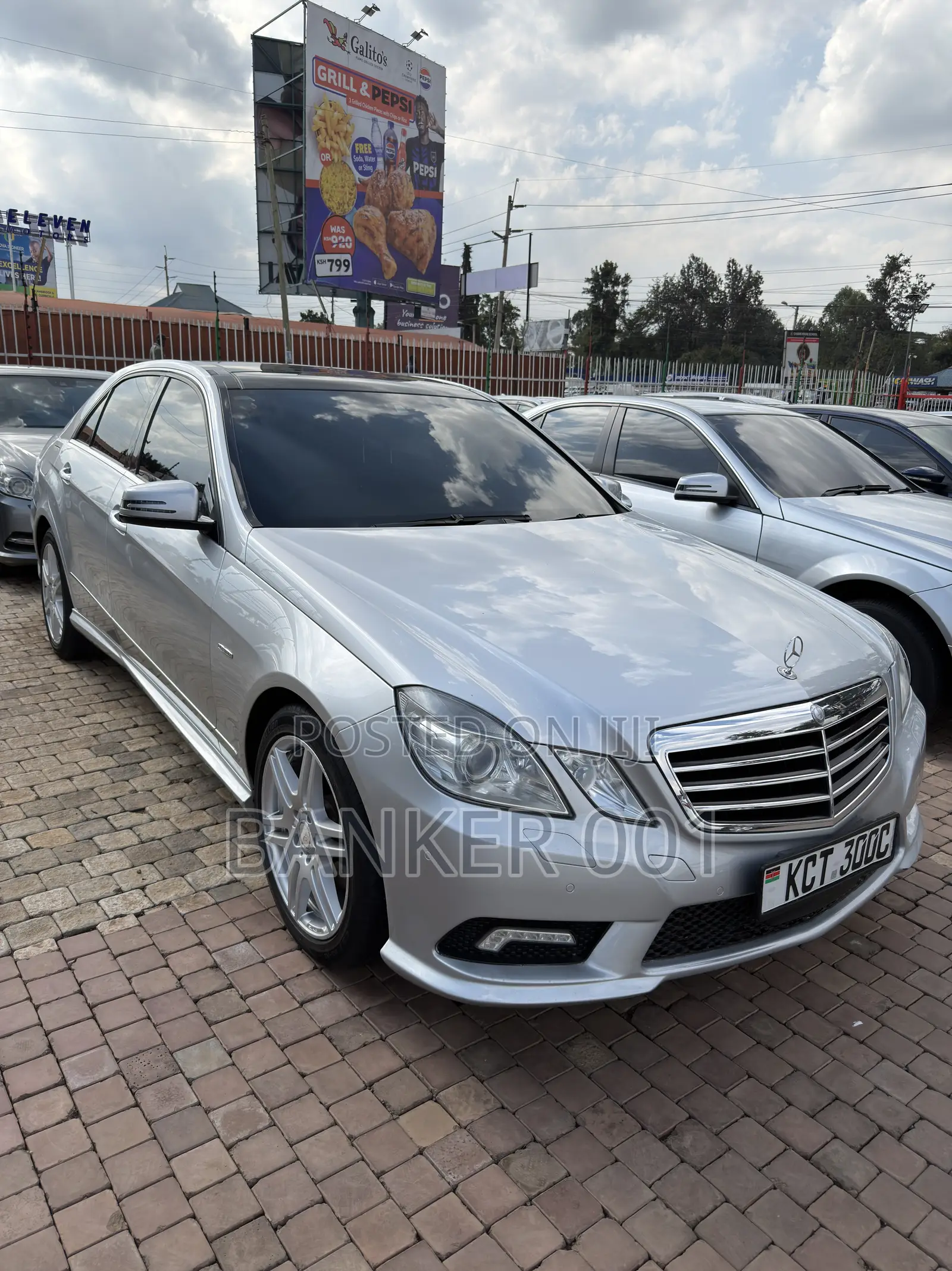 Mercedes-Benz E250 2011 Silver