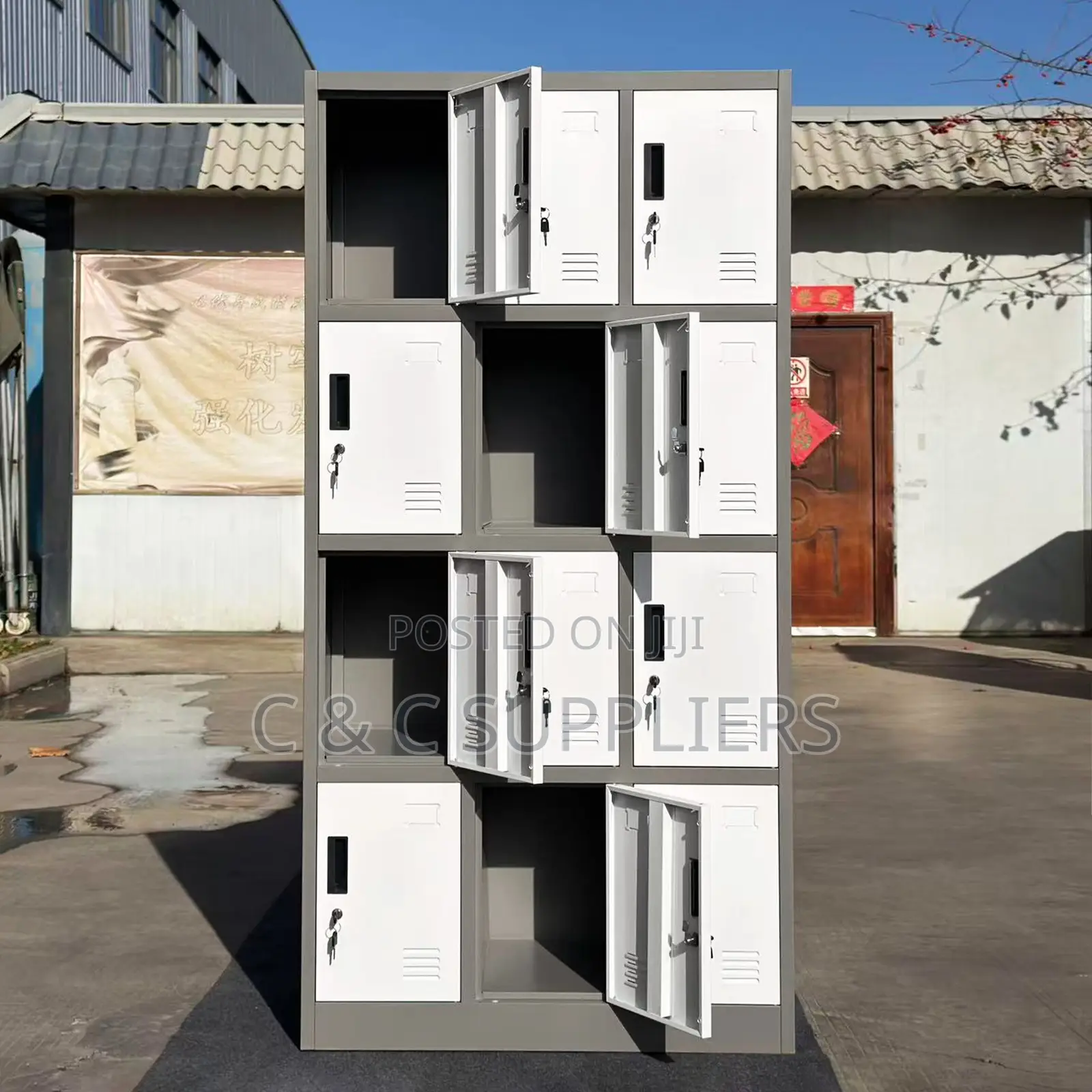 15-Door Gym Locker