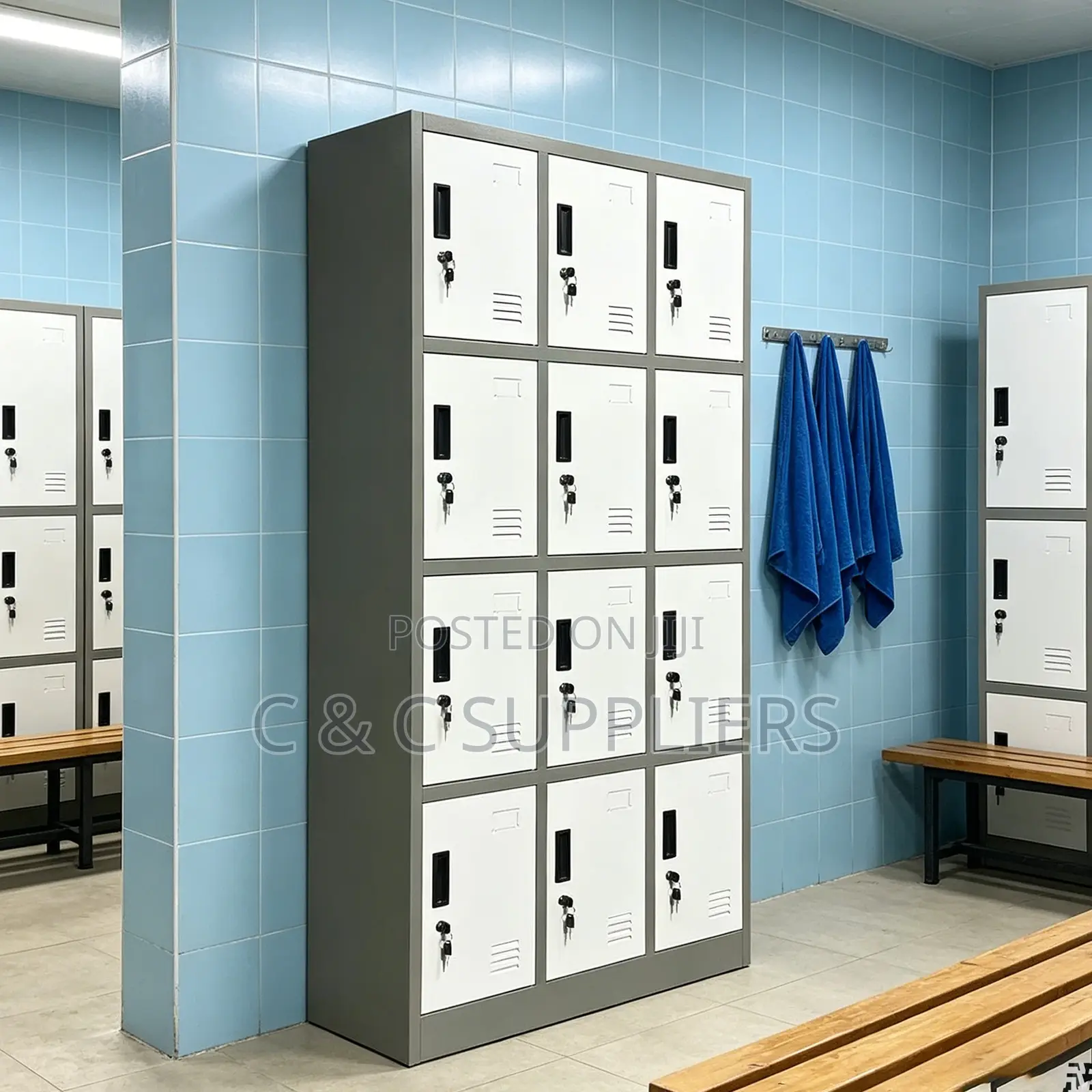 15-Door Gym Locker