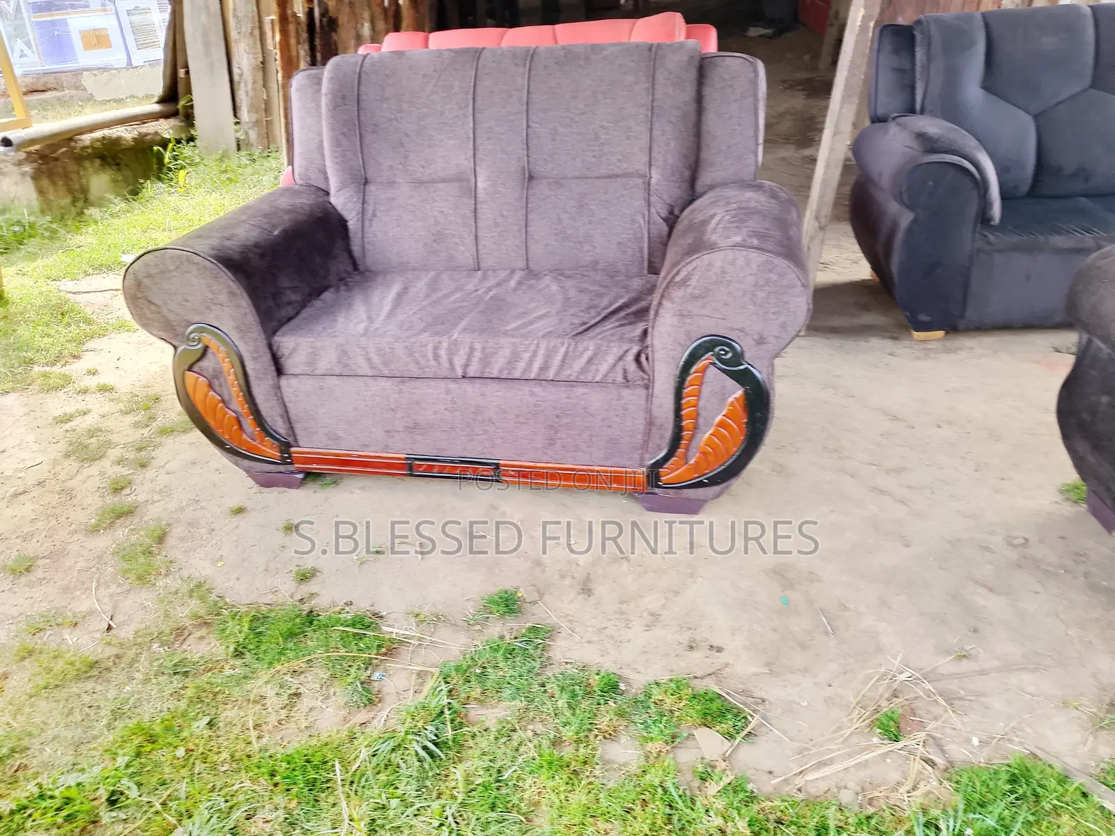 Grey Sofa Set