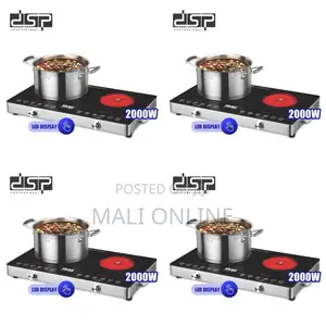 Infrared Cooker With 2 Burners