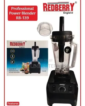""Redberry"" Premium Range of Blender Rb 139